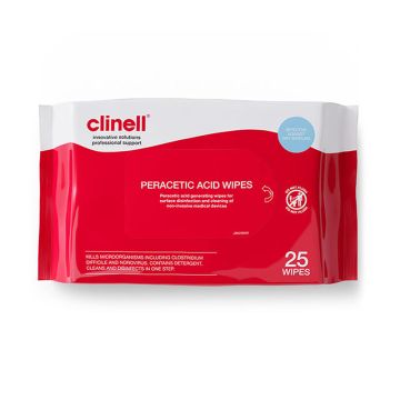 Clinell Sporicidal Wipes 25 Wipes - Each