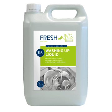 Fresh Lemon Washing Up Liquid 5 litre - Each