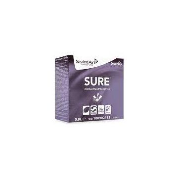 Sure Antibac Hand Wash 800ml - Case of 6