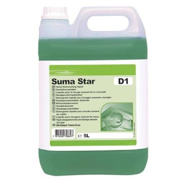 Suma D1 Hand Dishwashing Liquid 5Ltr  -  Case 2