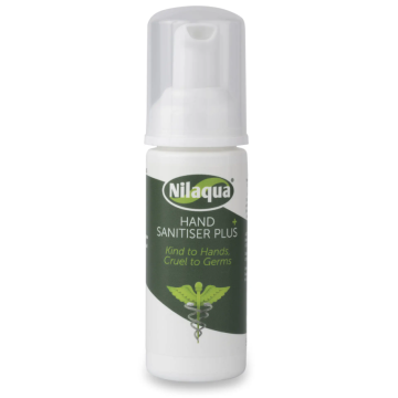 Nilaqua Sanitiser Plus Hand Sanitising Foam 50ml - Case of 24