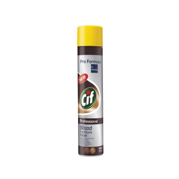 Cif Wood Furniture Polish Aerosol 400Ml - Each