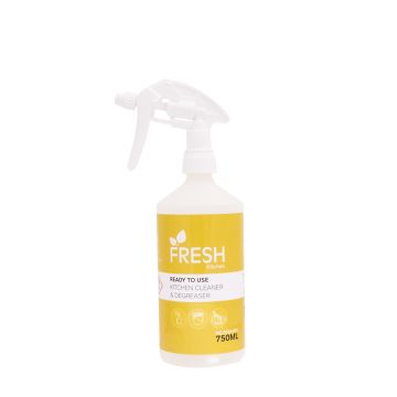 Fresh Trigger Bottle And Label For Super Concentrated Kitchen Cleaner & Degreaser - Each