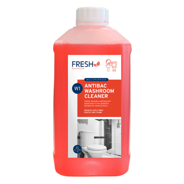 W1 Fresh Super Concentrated Antibac Multipurpose Washroom Cleaner - 2Ltr