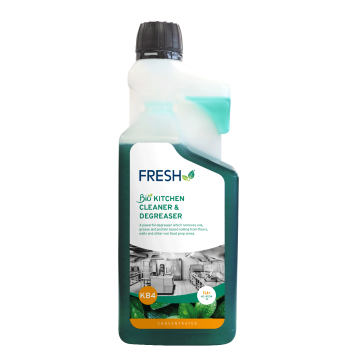 KB4 Fresh-Bio Kitchen Degreaser Concentrate 1 litre - Case 2