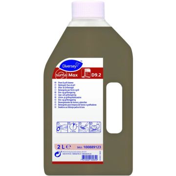 Suma Max D9.2 Oven & Grill Cleaner 2L - Each