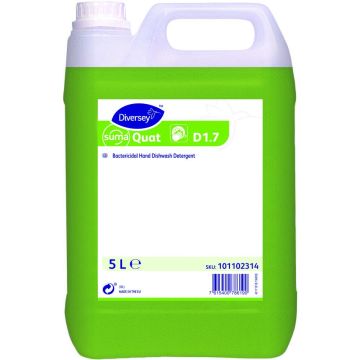 D1.7 SUMA Quat Hand Dishwash 5L - Case of 2