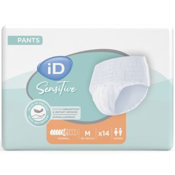 iD Sensitive Pants - Normal Medium - Pack 14