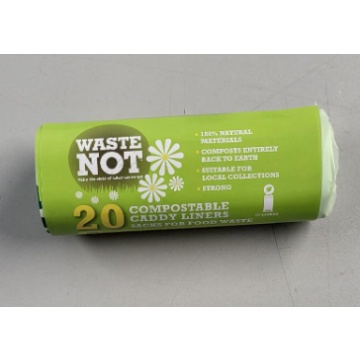 Compostable Caddy Liners 10L (400 x 450mm) - Pack of 20
