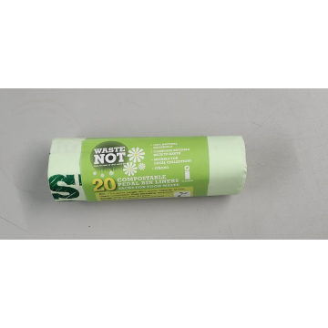 Compostable Caddy Liners 35L (585 x 660mm) - Pack of 20
