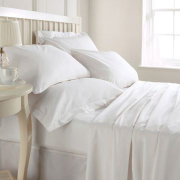White FR Single Flat Sheet