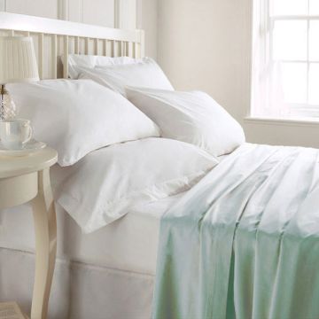 Green FR Single Fitted Sheet