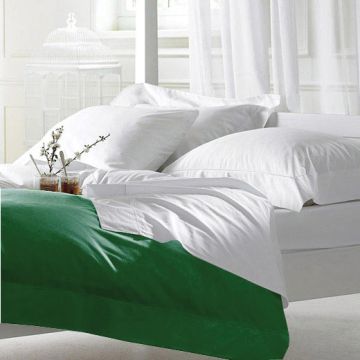 Jade Polycotton Single Duvet Cover
