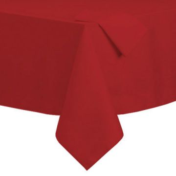 Red Tablecloth - 114 x 114cm