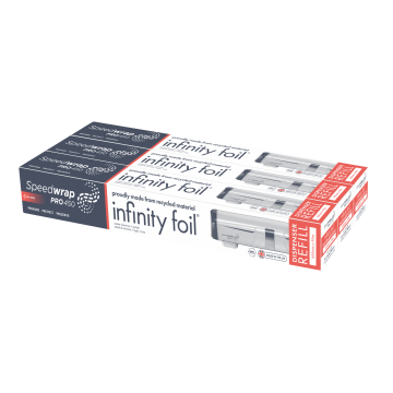 Foil 45cmx90m to fit Speedwrap Dispenser  - Pack of 3