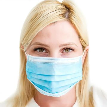 Disposable Fluid Resistant Face Masks (Type 11R) - Pack of 50
