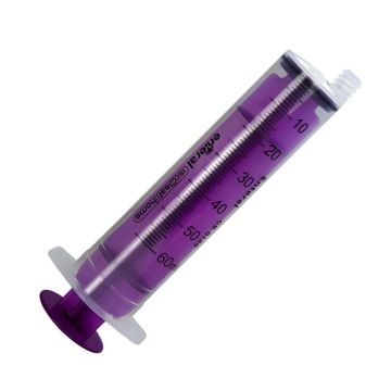 Enteral-ISOSAF 60ml Female ENFit Single Use Syringe - Pack of 50