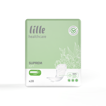 Lille Suprem Light Small Shaped Pads - Super