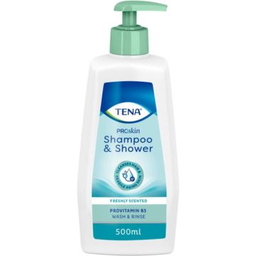 TENA Shampoo and Shower 500ml - Each