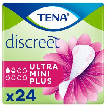 TENA Discreet Ultra Mini Plus - Pack of 24