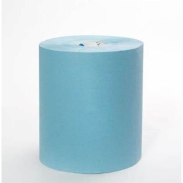 Northshore 1 ply Blue Roll Towel 200mm x 155m - Case of 6 rolls