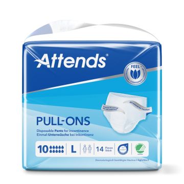 Attends Pull-Ons 10 Large - Pack 14