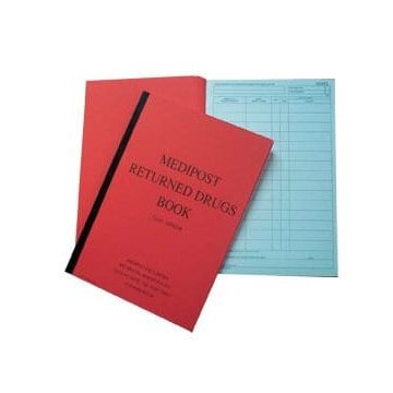 Returned Drugs Book - Each