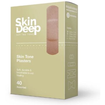 Skin Tone Plasters - Medium Skin - Pack 40