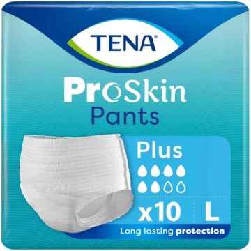 TENA Pants Plus Classic L  -  Pack 10