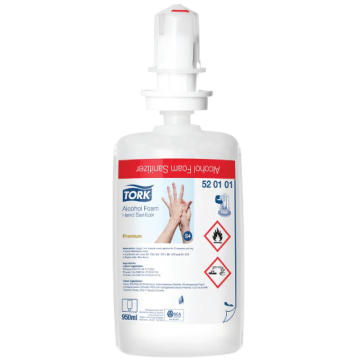 Tork Alcohol Foam Hand Sanitiser - Case of 6