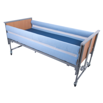 Two Rail Bumper with Net Window &  Hook & Loop Fastening (220cm Long) - Pair