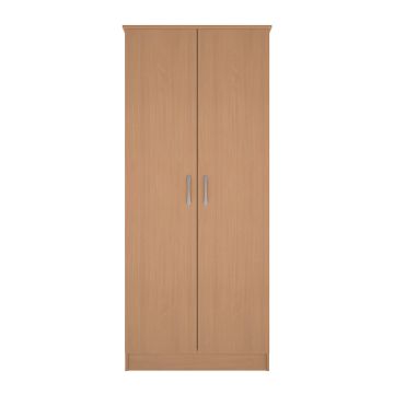 Cadiz Double Wardrobe - Beech
