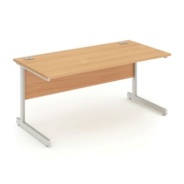 1600MMx800MM Rectangular Workstation Beech