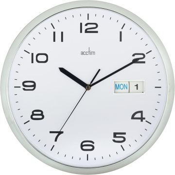 Supervisor Quartz Wall Clock - White - Each
