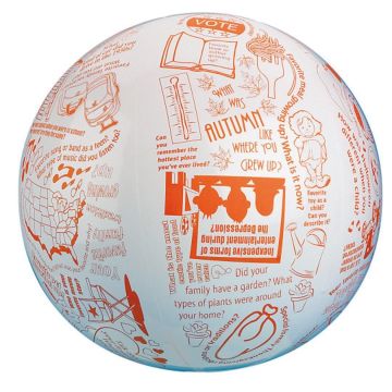Toss and Talk Activity Ball - Each