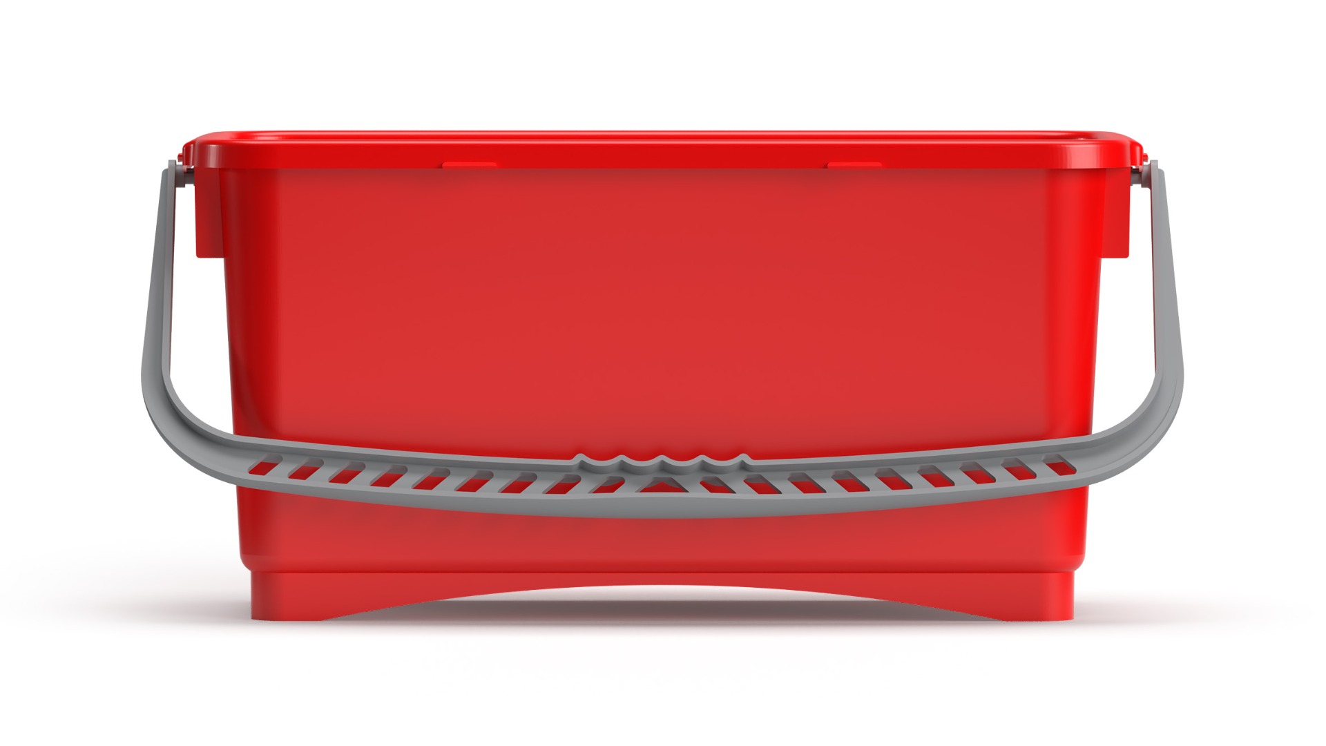 20L Hermetic Dirty Mop Head Disposal Bucket Red