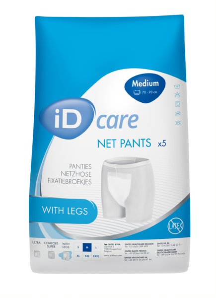 iD Care Net Pants with legs Small / Medium - Pack 5