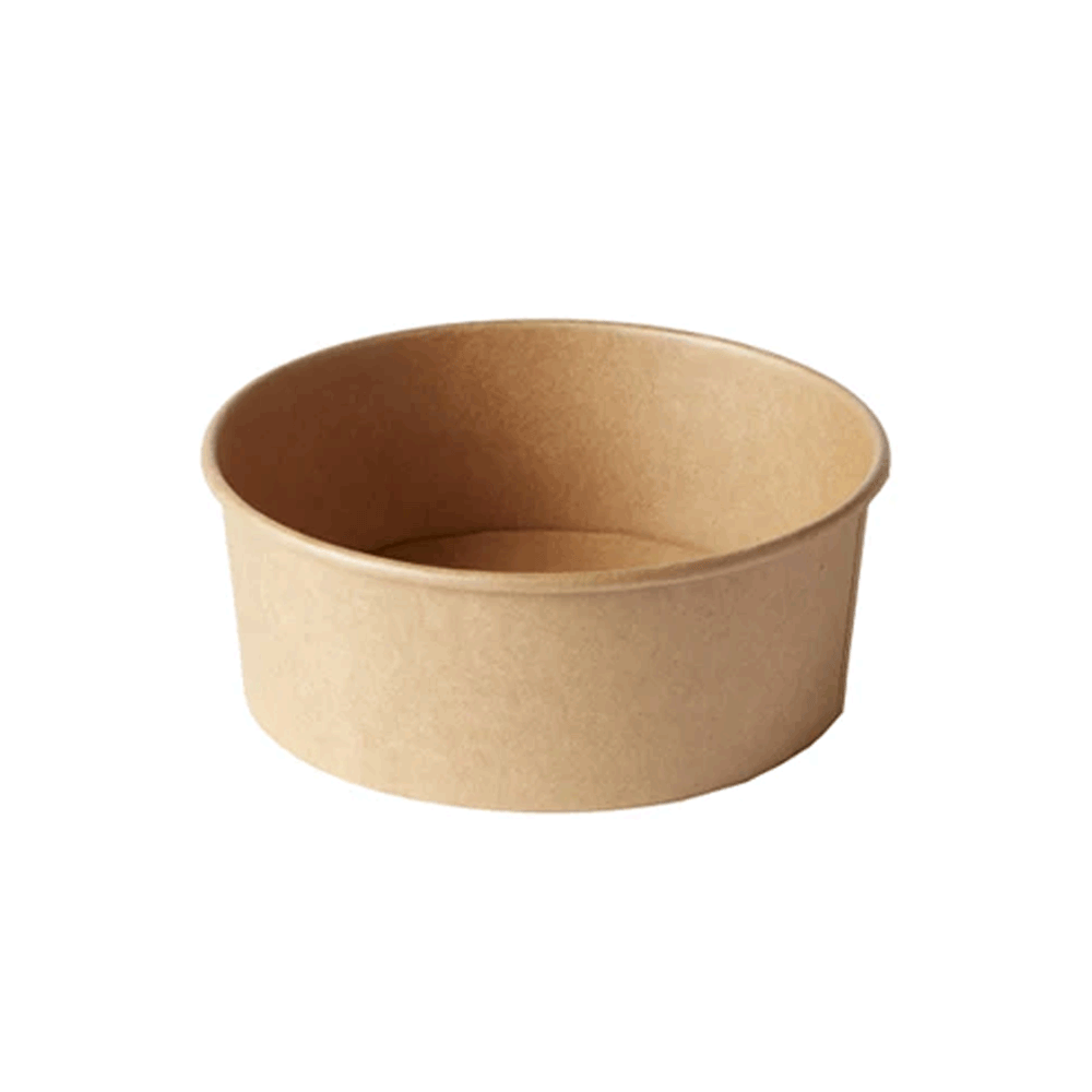 1300ML Kraft Salad Bowl - Pack 300