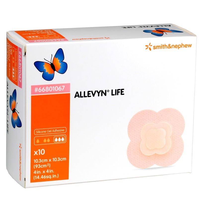 Allevyn Foam Dressing 10.3cm x 10.3cm - Pack 10