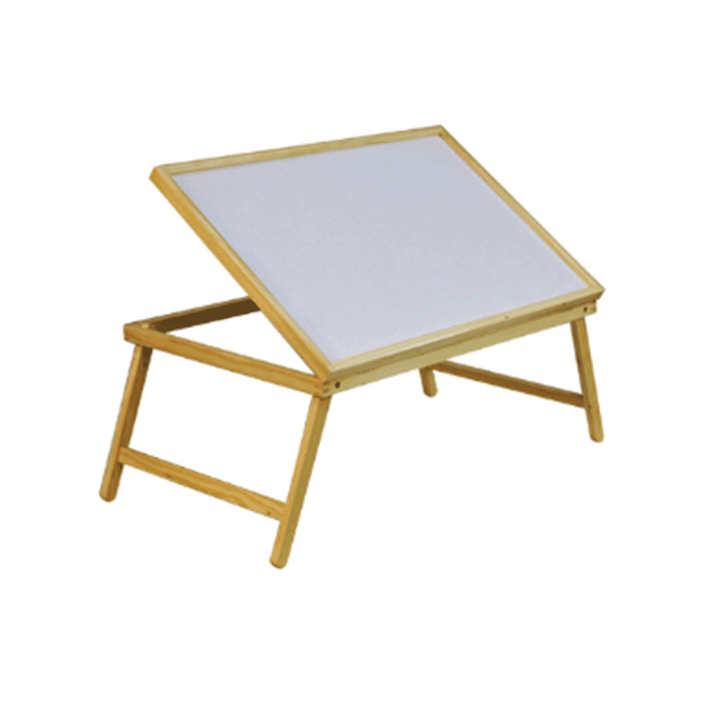 Folding Adjustable Wooden Bed Tray - Each 