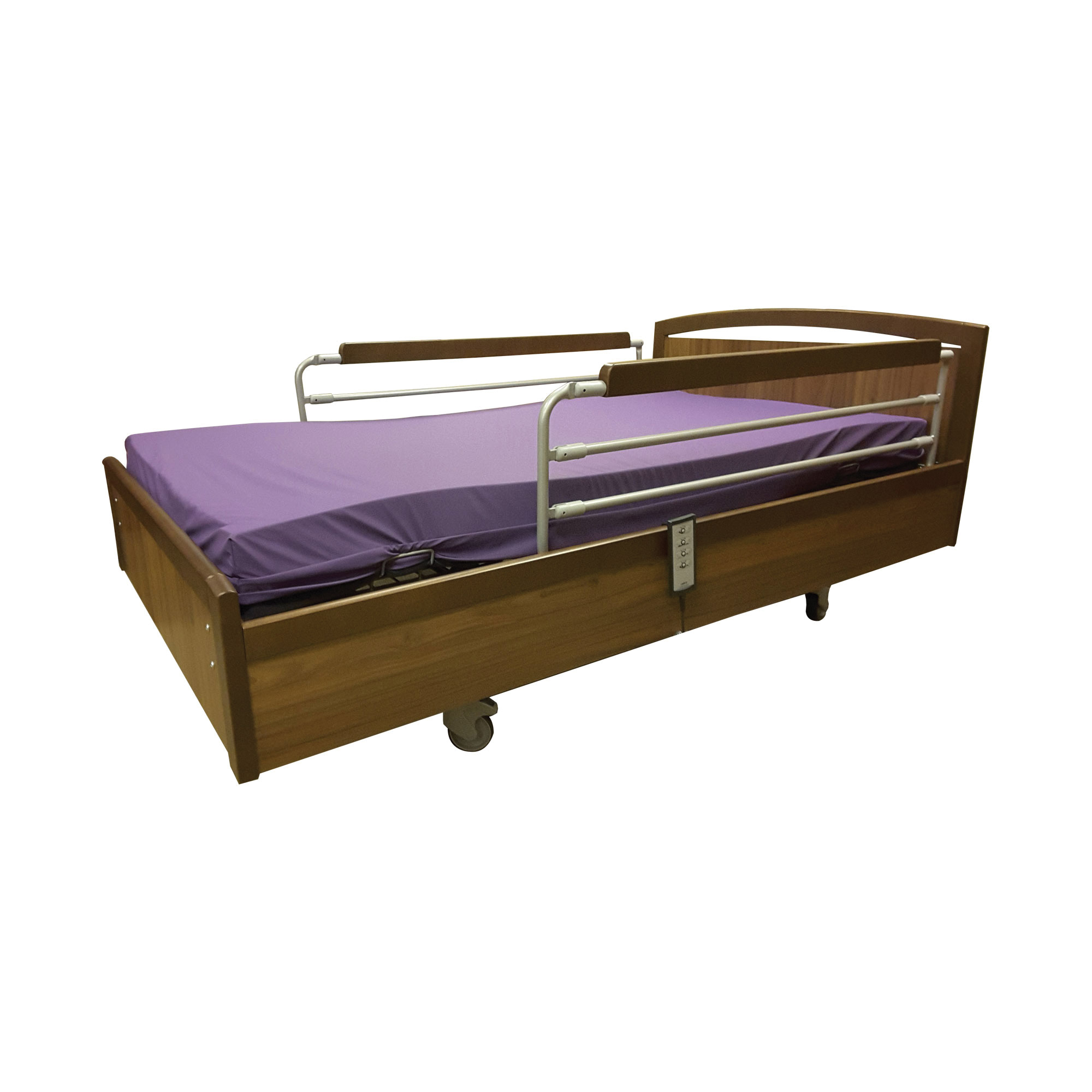 Amythest Extra Wide Bed (105Cm) Walnut - Each