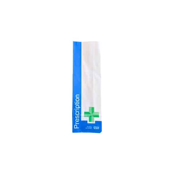 Paper NHS Prescription Bag (279 x 89 + 51mm) - Case of 1000