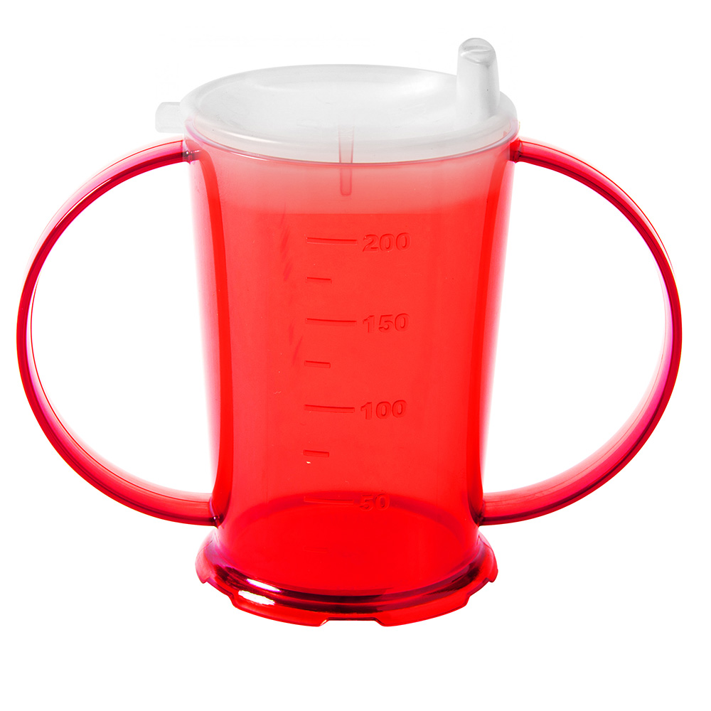 CoPolyester 2 Handled Beaker RED