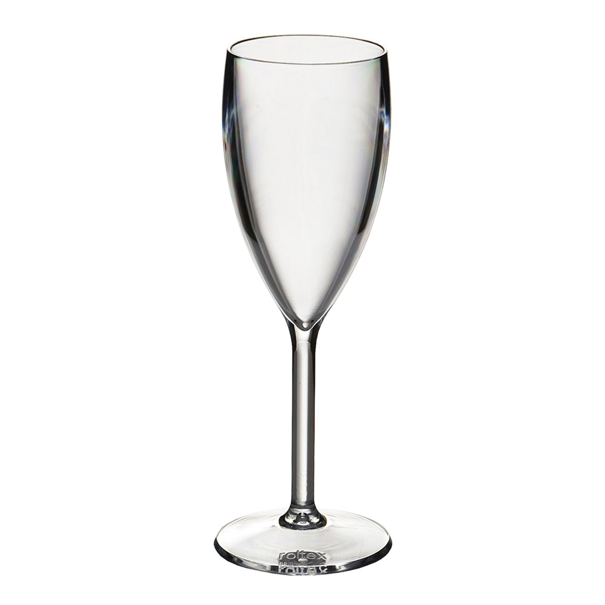 Polycarbonate 100ml Clear Champagne Tumbler - EACH