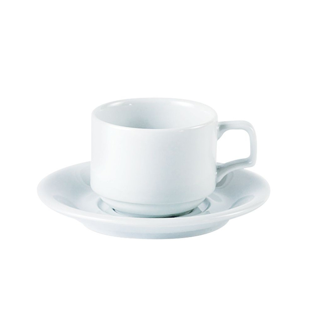 Porcelite Stacking Cup 20cl | White | CUP32