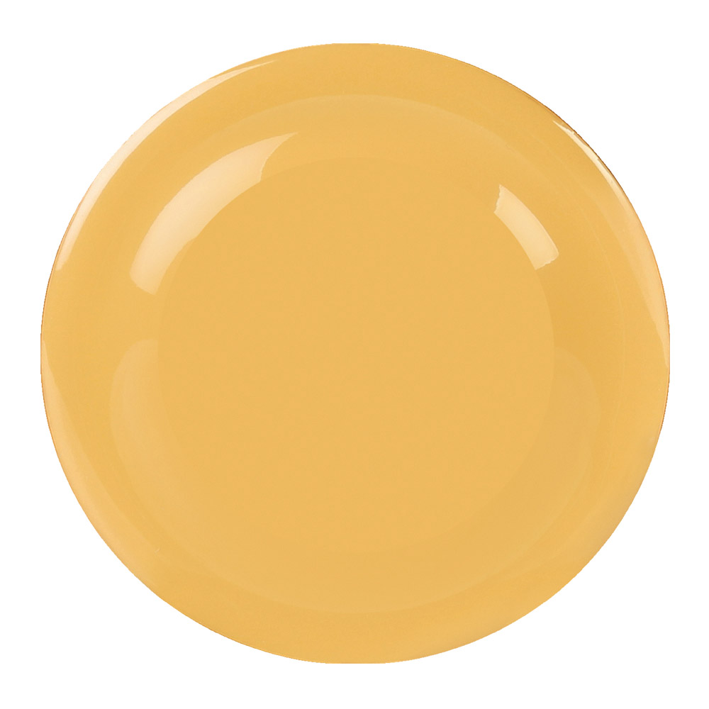 Yellow Melamine Dinner Plate - 23cm