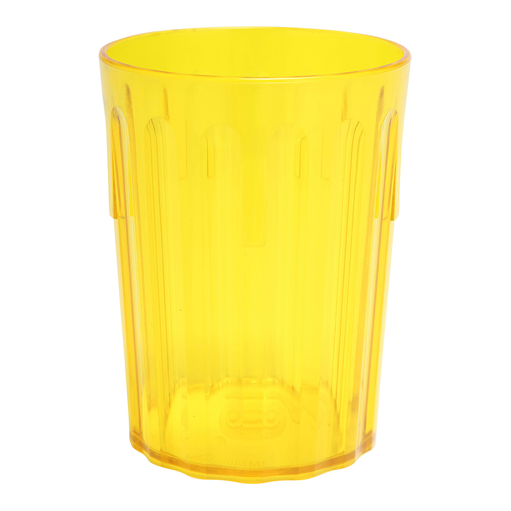 9 Oz Copolyestere Tumbler Yellow Transparent- Each