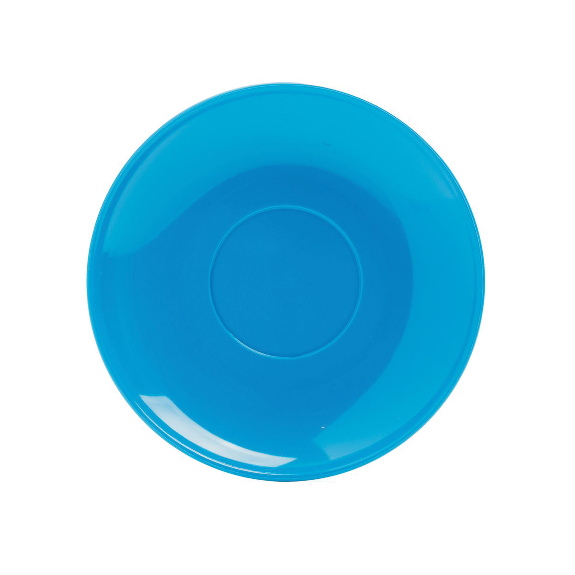 Polycarbonate Saucer Med Blue - Each