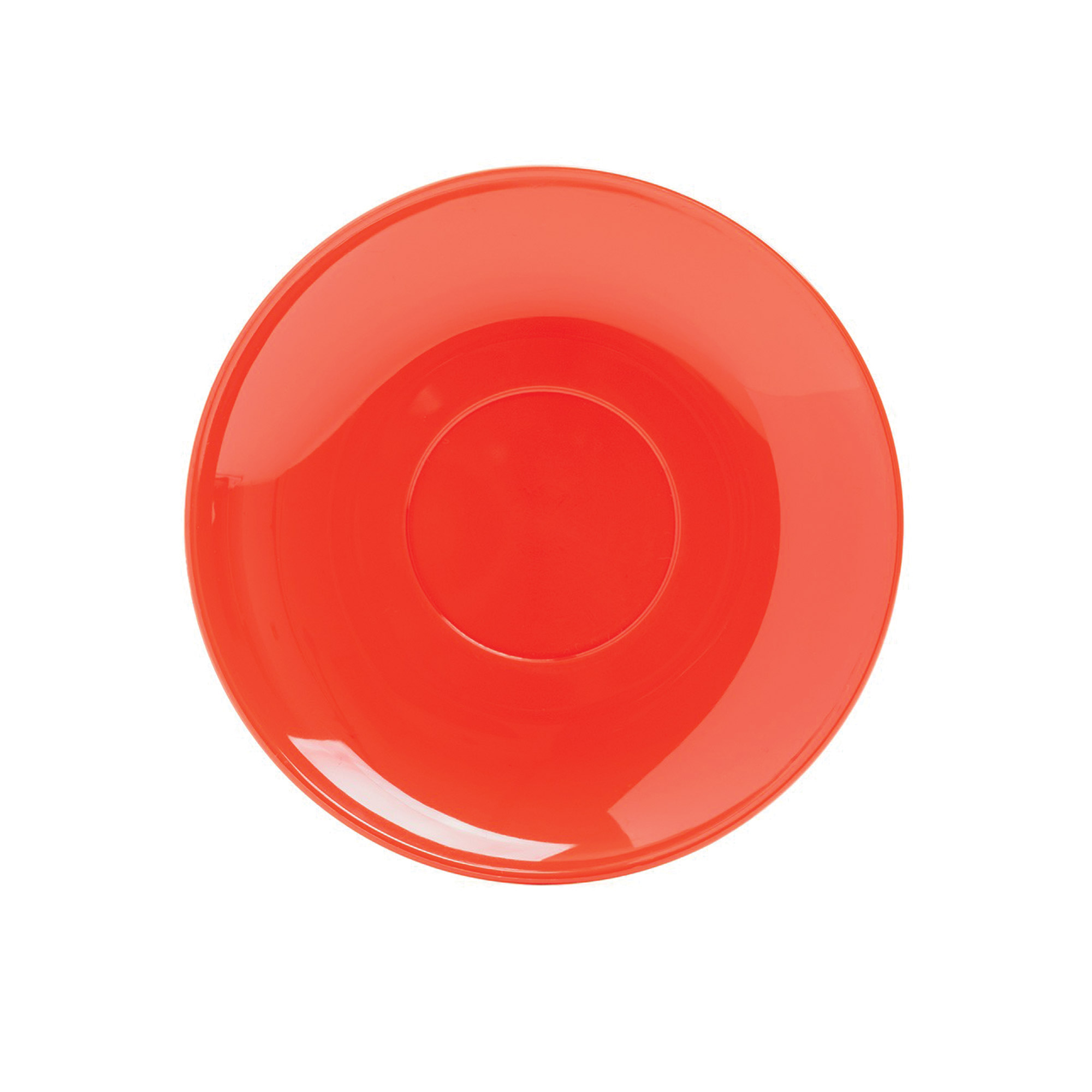 Polycarbonate Saucer Red - Each