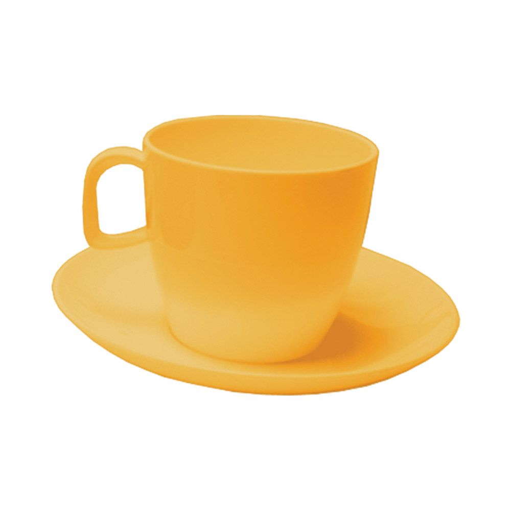 Tea Saucer - Yellow